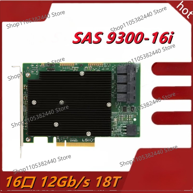 Lsi 9300 16I Hba It Mode - Novo Adaptador Host Bus (HBA) LSI