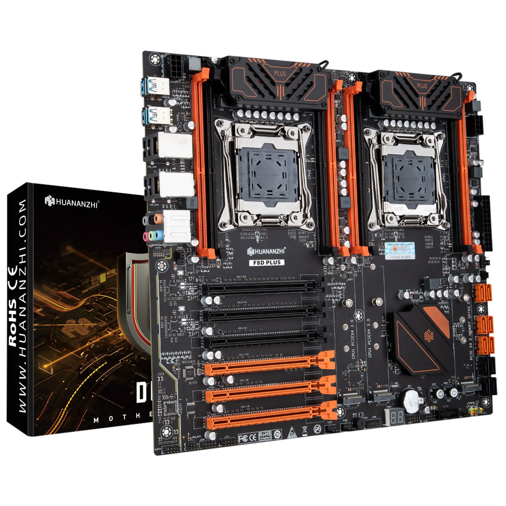 E5 2696 V3 - Placa-mãe HUANANZHI X99 F8D PLUS LGA